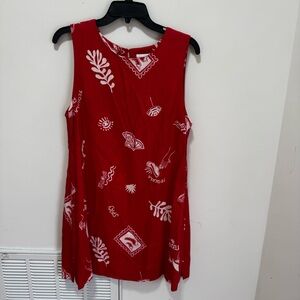 NWT Paper Heart Anthropologie Patterned Mini Dress